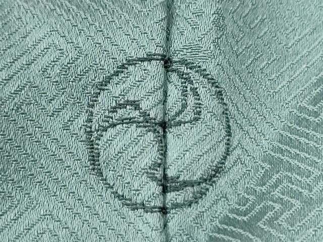 平和屋着物●中国三大刺繍 スワトウ刺繍 訪問着 地紙網目枝花文 暈し染め 金彩 正絹 逸品 未使用 CABM3812yc