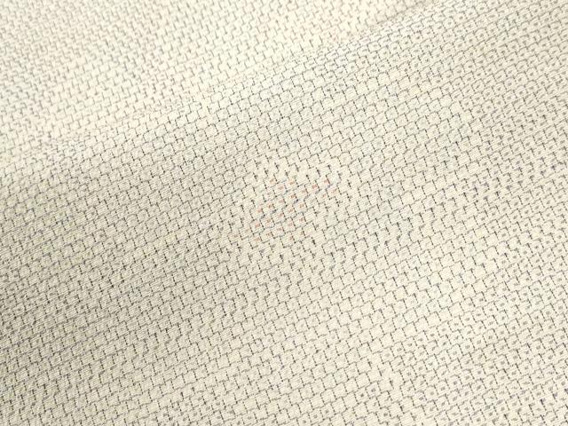 平和屋着物●本塩沢 110亀甲 草花文 正絹 逸品 未使用 CABM3816yc