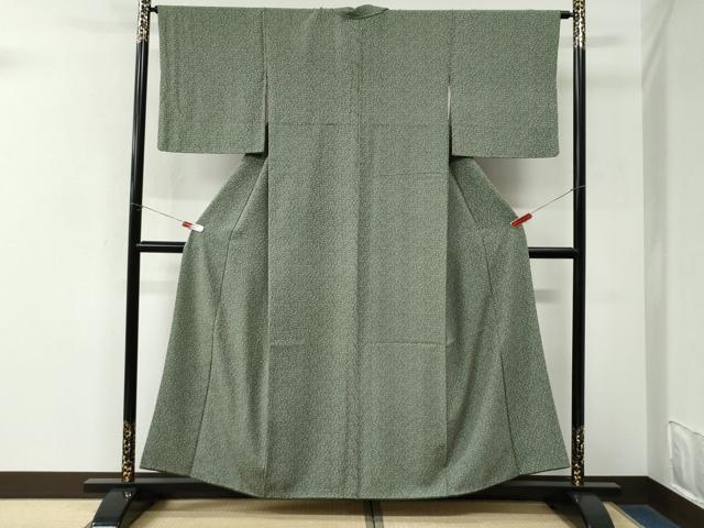 平和屋着物●上質な小紋 成り物 正絹 逸品 CABM3873yc
