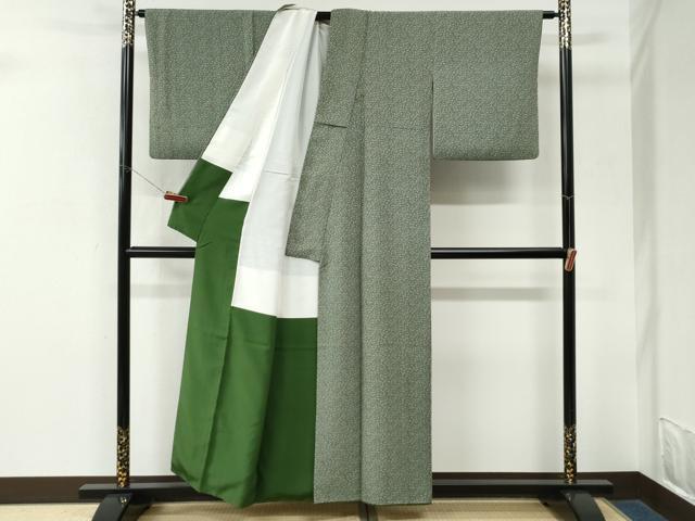 平和屋着物●上質な小紋 成り物 正絹 逸品 CABM3873yc
