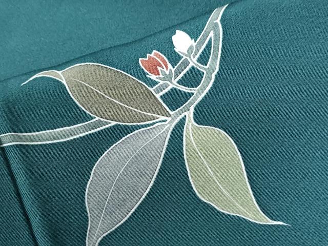 平和屋着物●訪問着 友禅 作家物 枝花文 正絹 逸品 未使用 CABM3898yc