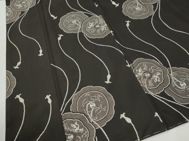 平和屋着物●本場大島紬 7マルキ 地空き 総絣 鏡裏鳳凰唐草文 正絹 逸品 未使用 CABM3939yc