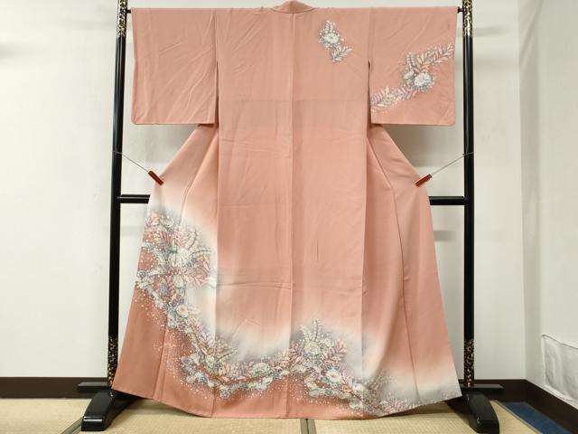 平和屋着物●訪問着 辻が花 正絹 逸品 CABM4027yc