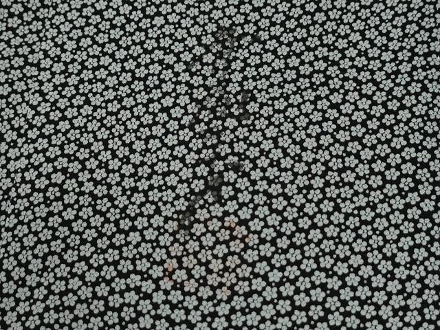 平和屋着物●染色作家 斉藤三才 江戸小紋 小花小紋柄 正絹 逸品 CABM4068yc