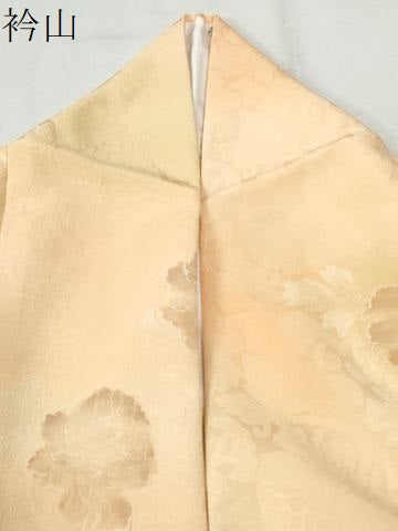 平和屋着物●上質な小紋 地紋起こし 舞花文 暈し染め 正絹 逸品 CABM4090yc