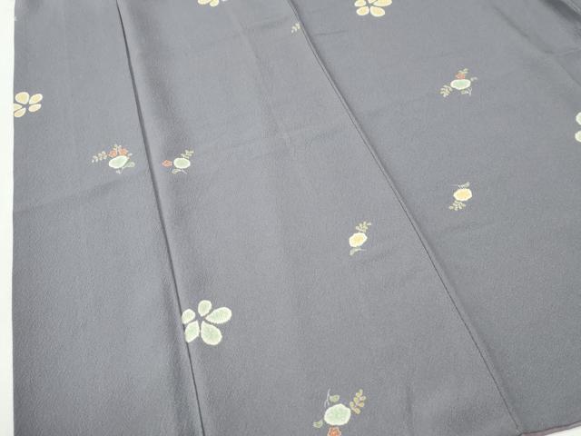 平和屋着物●上質な小紋 舞花文 正絹 逸品 CABM4102yc