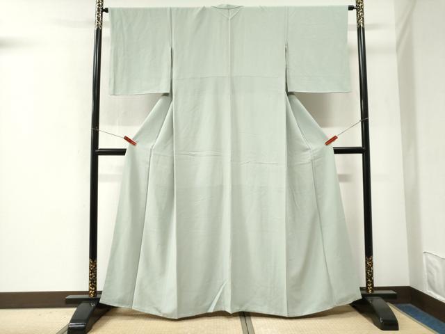 平和屋着物●上質な色無地 千草鼠色 ますいわ屋扱い 正絹 逸品 CABM4213yc