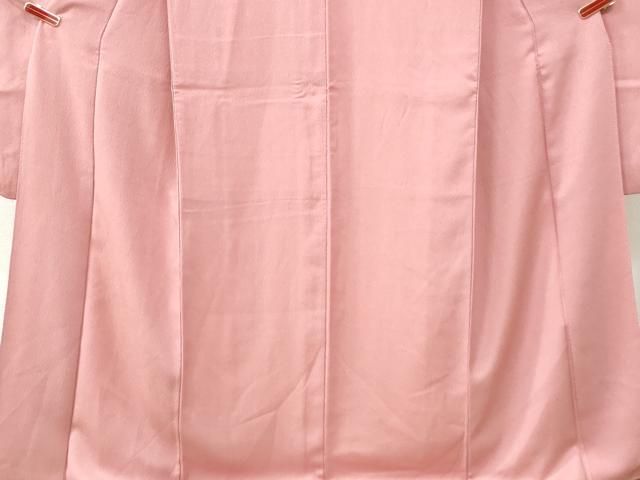 平和屋着物●豪華振袖 色無地 石竹色 正絹 逸品 CABM4223yc