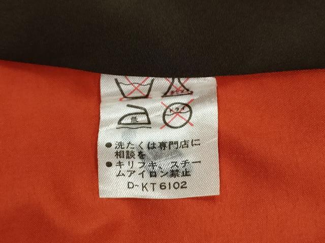 平和屋着物●豪華振袖 色無地 枝葉地紋 江戸茶色 正絹 逸品 CABM4225yc