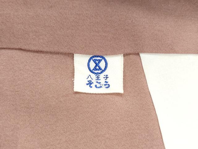 平和屋着物●石川県指定無形文化財 牛首紬 白山工房 手織り 訪問着 霞文 そごう扱い 正絹 逸品 CABM4227yc