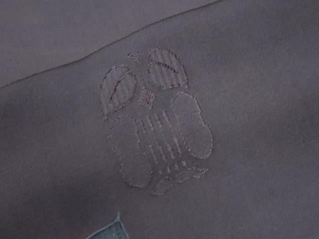 平和屋着物●上質な小紋 地紋起こし 遠州椿 暈し染め 正絹 逸品 未使用 CABM4250yc