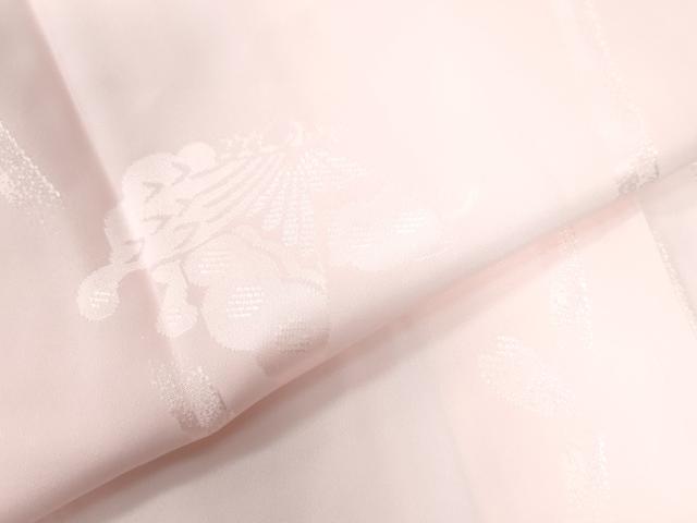 平和屋着物●長襦袢 袷 立涌舞蝶地紋 暈し染め さが美扱い 半衿刺繍 正絹 逸品 CABM4257yc