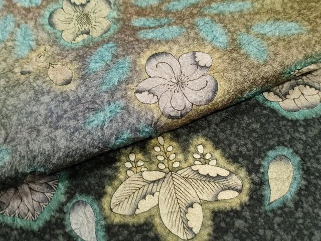 平和屋着物●訪問着 辻が花 暈し染め 正絹 逸品 CABM4343yc