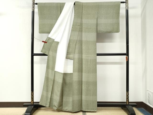 平和屋着物●江戸小紋 寄せ小紋柄 正絹 逸品 CABM4352yc