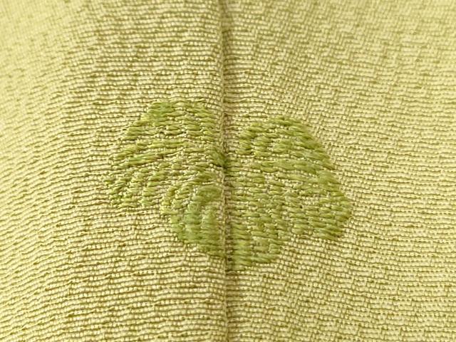 平和屋着物●訪問着 駒刺繍 吉祥扇面草花文 暈し染め 金彩 正絹 逸品 CABM4380yc