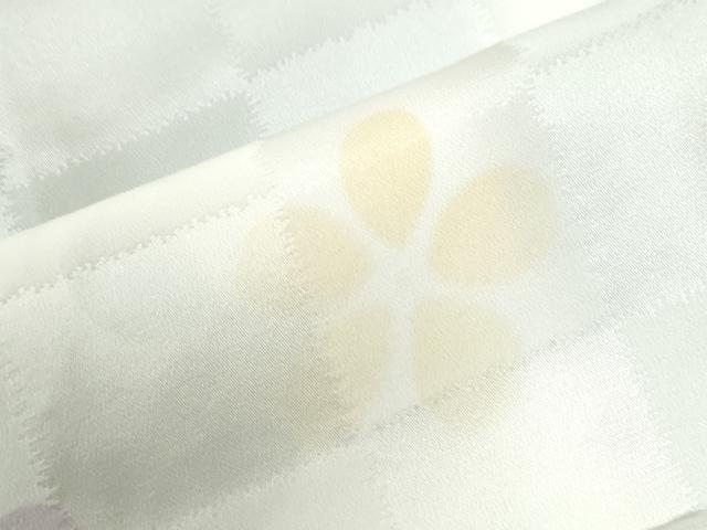 平和屋着物●長襦袢 無双仕立て 作家物 はな市松 暈し染め 正絹 逸品 未使用 CABM4418yc