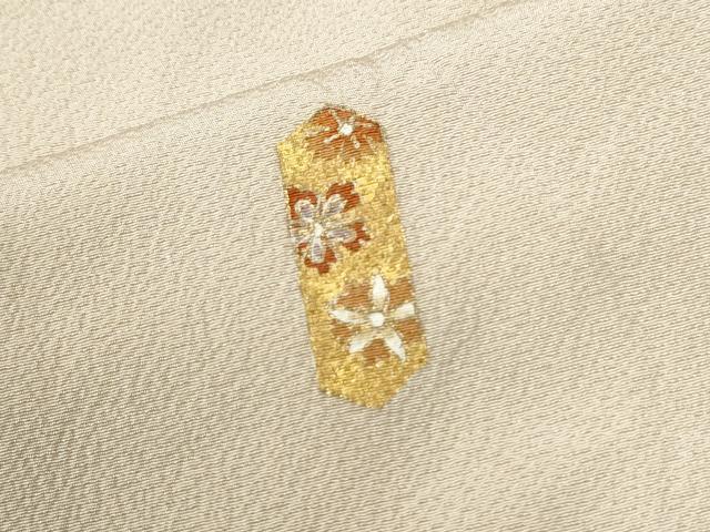 平和屋着物●訪問着 舞花文 金彩 正絹 逸品 CABM4426yc