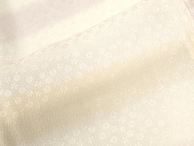 平和屋着物●長襦袢 無双仕立て 舞花地紋 暈し染め 正絹 逸品 未使用 CABM4454yc