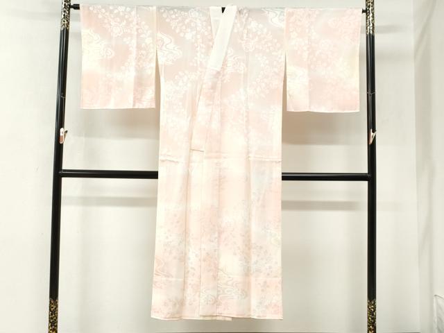 平和屋着物●長襦袢 無双仕立て 辻が花地紋 暈し染め 正絹 逸品 未使用 CABM4459yc