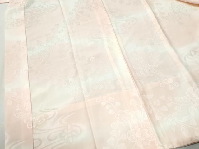 平和屋着物●長襦袢 無双仕立て 辻が花地紋 暈し染め 正絹 逸品 未使用 CABM4459yc