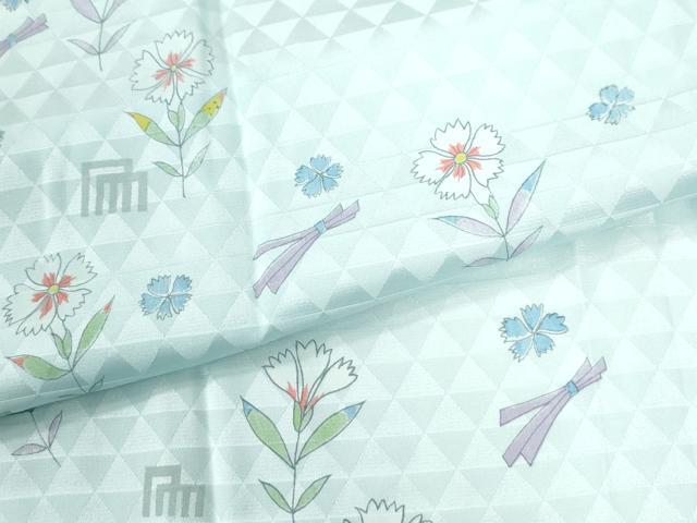 平和屋着物●長襦袢 無双仕立て 手描き 源氏香草花文 正絹 逸品 未使用 CABM4460yc