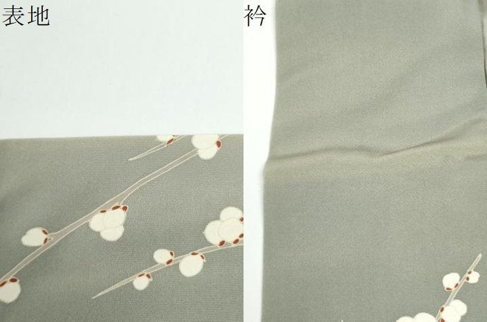 平和屋着物●訪問着 刺繍 枝花文 暈し染め 金彩 正絹 逸品 CABM4515yc
