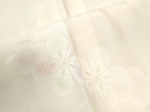 平和屋着物●長襦袢 無双仕立て 流水簪舞花地紋 暈し染め 正絹 逸品 CABM4538yc