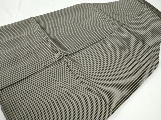 平和屋着物●男性 行灯袴 間道 正絹 逸品 CABM4577yc