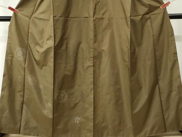 平和屋着物●色留訪問着 本場大島紬 毬舞花文 正絹 逸品 CABM4591yc