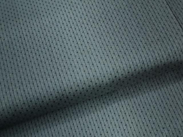 平和屋着物●本場縞大島紬 霞文 正絹 逸品 CABM4613yc