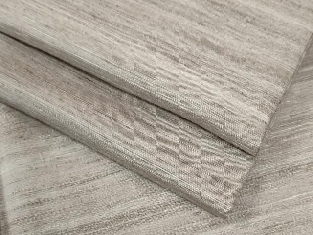 平和屋着物●上質な紬 霞文 正絹 逸品 CABM4646yc