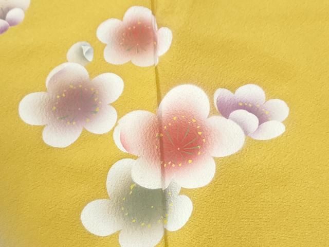 平和屋着物●豪華振袖 作家物 梅 暈し染め 正絹 逸品 CABM4661yc