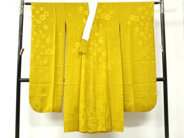 平和屋着物●豪華振袖・長襦袢セット 駒刺繍 霞枝花文 暈し染め 金彩 やまと誂製 正絹 逸品 CABM4721yc