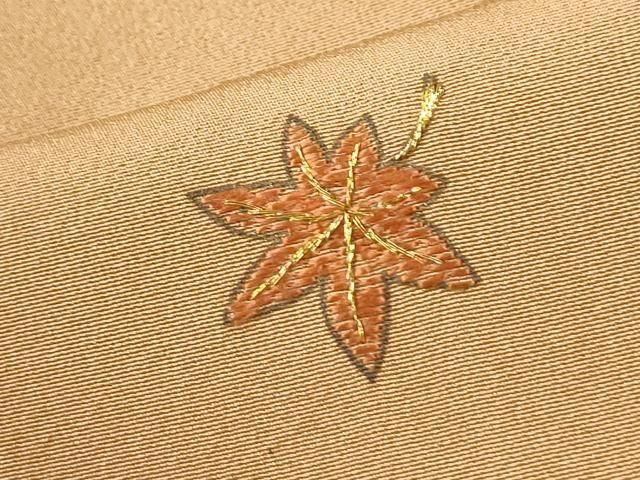 平和屋着物●豪華色留袖 総刺繍 吹き寄せ花文 金糸 正絹 逸品 CABM4736yc