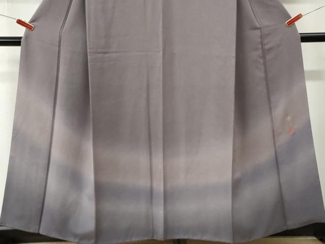 平和屋着物●京友禅作家 山科春宣 訪問着 江戸小紋 鮫小紋柄 暈し染め 正絹 逸品 CABM4739yc