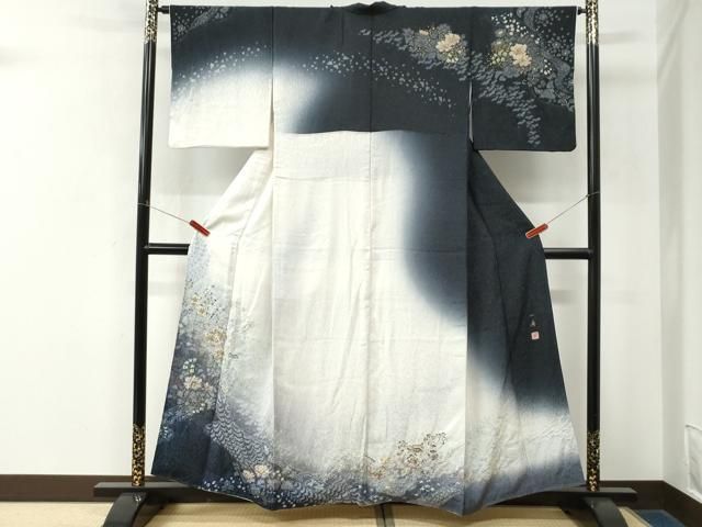 平和屋着物●吉乃一廉 幻の辻が花 訪問着 正絹 逸品 CABM4794yc