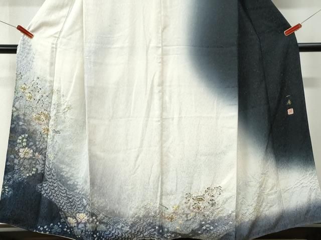 平和屋着物●吉乃一廉 幻の辻が花 訪問着 正絹 逸品 CABM4794yc