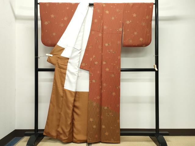 平和屋着物●訪問着 立涌舞桜文 金彩 正絹 逸品 CABM5078gh