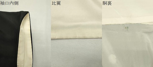 平和屋着物●本加賀友禅作家 寺西一紘 黒留袖 風景文 正絹 逸品 CABM5082gh
