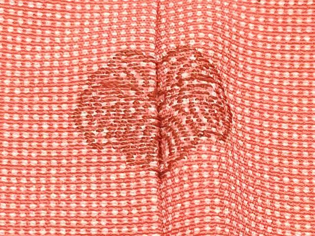 平和屋着物●日本工芸会正会員 藍田正雄の父・藍田春吉 江戸小紋 角通し 正絹 逸品 未使用 CABM5125gh