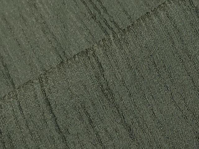 平和屋着物●上質な色無地 仙斎茶色 正絹 逸品 CABM5131gh