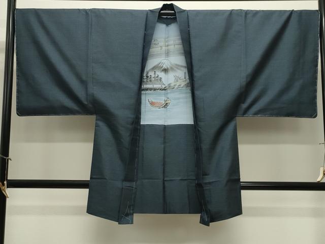 平和屋着物●男性 本場大島紬 アンサンブル 100亀甲 総詰め 正絹 逸品 未使用 CABM5182gh