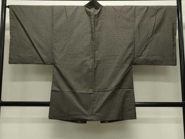 平和屋着物●男性 本場大島紬 アンサンブル 100亀甲 総詰め 正絹 逸品 CABM5185gh