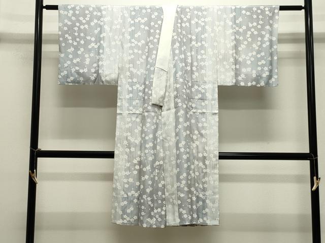 平和屋着物●長襦袢 無双仕立て 舞桜文 暈し染め 正絹 逸品 CABM5211gh
