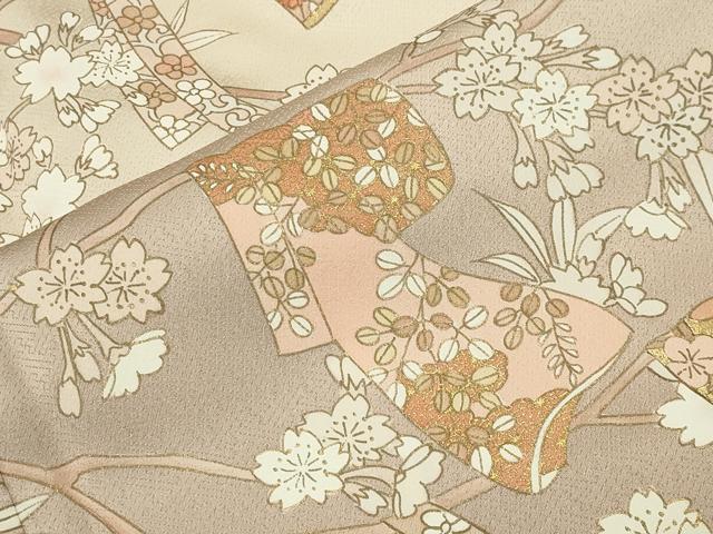 平和屋着物●豪華色留袖 駒刺繍 誰が袖 金彩 正絹 逸品 CABM5218gh