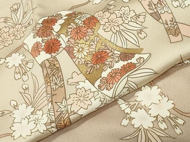 平和屋着物●豪華色留袖 駒刺繍 誰が袖 金彩 正絹 逸品 CABM5218gh