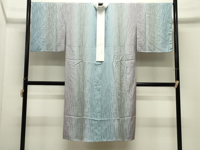 平和屋着物●長襦袢 無双仕立て 霞地紋 暈し染め 正絹 逸品 CABM5233gh