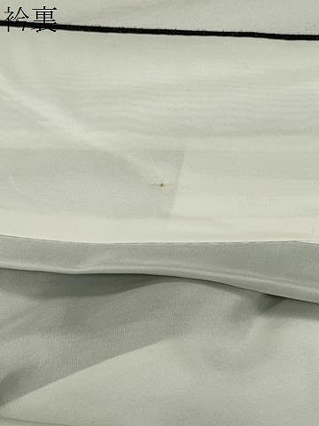 平和屋着物●塩沢紬 花唐草文 ますいわ屋扱い 証紙付き 正絹 逸品 CABM5243gh