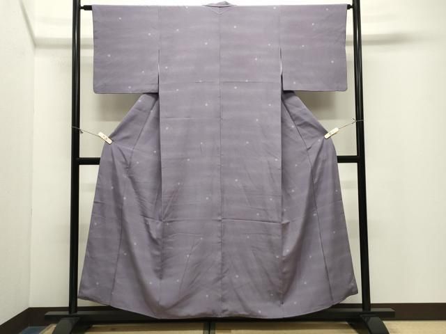 平和屋着物●江戸小紋 舞花文 正絹 逸品 CABM5263gh