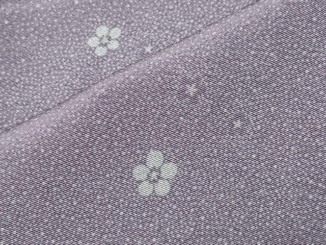 平和屋着物●江戸小紋 舞花文 正絹 逸品 CABM5263gh